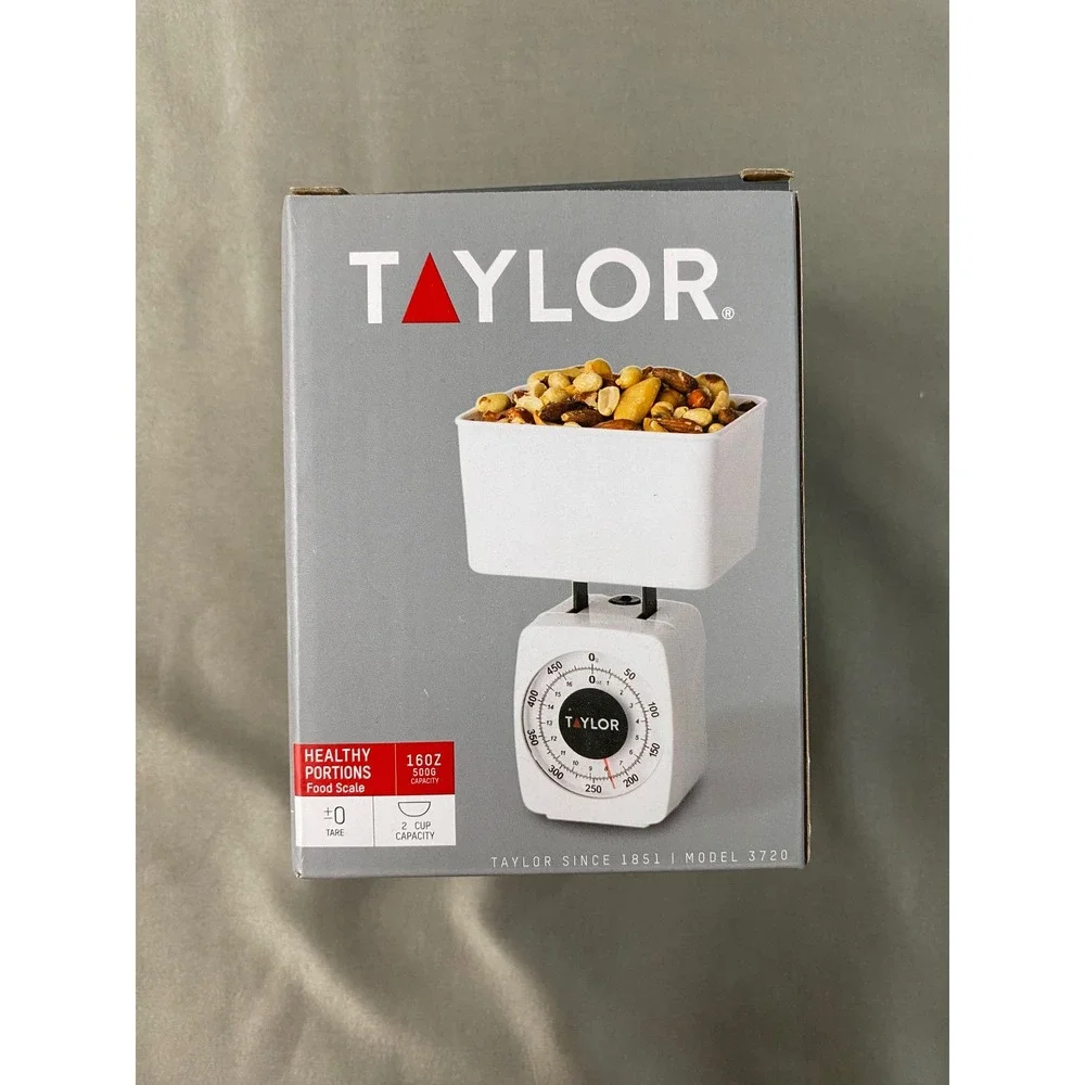 Taylor Healthy Portions Food Scale‎ Kitchen Scale 16oz/500g Model 3720